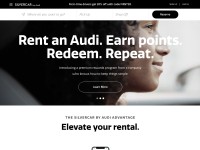 Desktop screenshot for silvercar.com