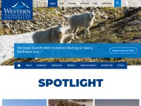 Desktop screenshot for wwu.edu