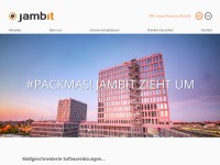 Desktop screenshot for jambit.com