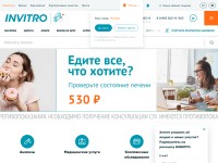 Desktop screenshot for invitro.ru