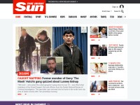 Desktop screenshot for thesun.ie