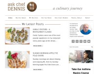 Desktop screenshot for askchefdennis.com