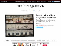 Desktop screenshot for durangoherald.com
