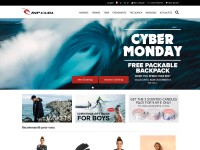 Desktop screenshot for ripcurl.com