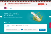 Desktop screenshot for sncf.com