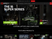 Desktop screenshot for xoticpc.com