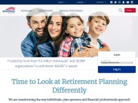 Desktop screenshot for empower-retirement.com