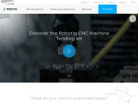 Desktop screenshot for robotiq.com