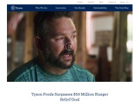 Desktop screenshot for tysonfoods.com
