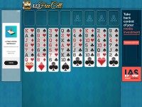 Desktop screenshot for 123freecell.com