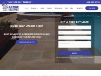 Desktop screenshot for armorcoatings.net