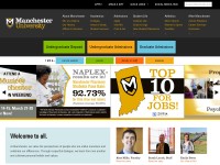 Desktop screenshot for manchester.edu