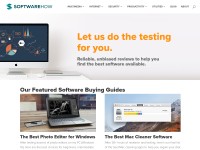 Desktop screenshot for softwarehow.com