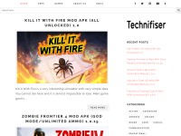 Desktop screenshot for technifiser.com