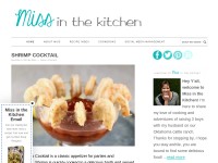 Desktop screenshot for missinthekitchen.com