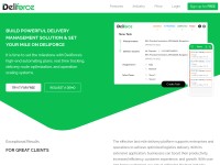 Desktop screenshot for deliforce.io