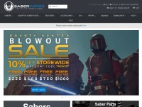 Desktop screenshot for saberforge.com