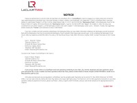 Desktop screenshot for leclairryan.com