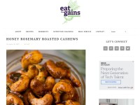 Desktop screenshot for eatthegains.com