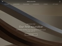 Desktop screenshot for bang-olufsen.com