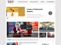 Desktop screenshot for flashposts.com