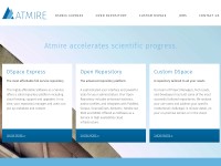 Desktop screenshot for atmire.com