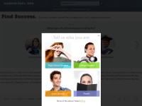 Desktop screenshot for campusexplorer.com