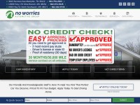 Desktop screenshot for noworriescars.com
