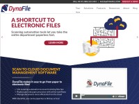 Desktop screenshot for dynafile.com
