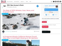 Desktop screenshot for snowbrains.com