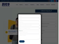 Desktop screenshot for dicsindia.in