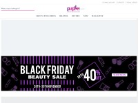 Desktop screenshot for purplle.com
