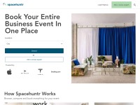 Desktop screenshot for spacehuntr.com