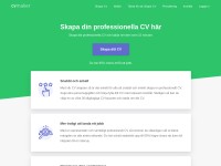 Desktop screenshot for cvmaker.se
