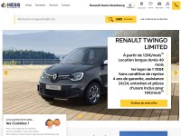 Desktop screenshot for renault-strasbourg.fr