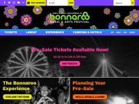Desktop screenshot for bonnaroo.com
