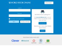 Desktop screenshot for worldbookonline.com