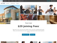 Desktop screenshot for lifetimefitness.com