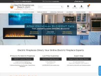 Desktop screenshot for electricfireplacesdirect.com