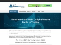 Desktop screenshot for realforexreviews.com
