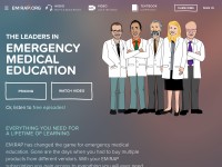 Desktop screenshot for emrap.org