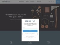 Desktop screenshot for bespokepost.com