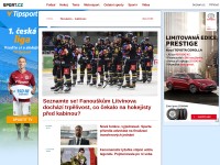 Desktop screenshot for sport.cz