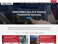 Desktop screenshot for orbcomm.com