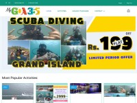 Desktop screenshot for mygoa365.com