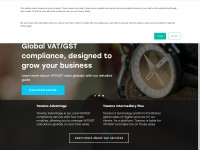 Desktop screenshot for taxamo.com