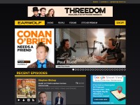 Desktop screenshot for earwolf.com