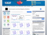 Desktop screenshot for violet.vn