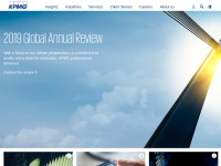 Desktop screenshot for home.kpmg
