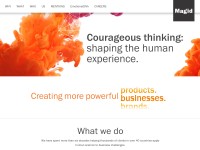 Desktop screenshot for magid.com